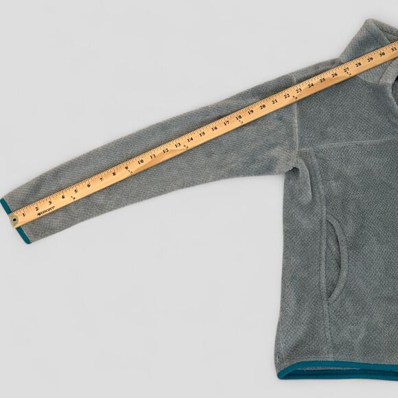 Patagonia Women's 1/4 Snap Jacket Fleece Re-Tool Snap-T Pullover Pockets Size Sm - Picture 8 of 9